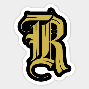 TR Initial Sticker